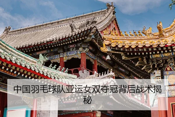 中国羽毛球队亚运女双夺冠背后战术揭秘